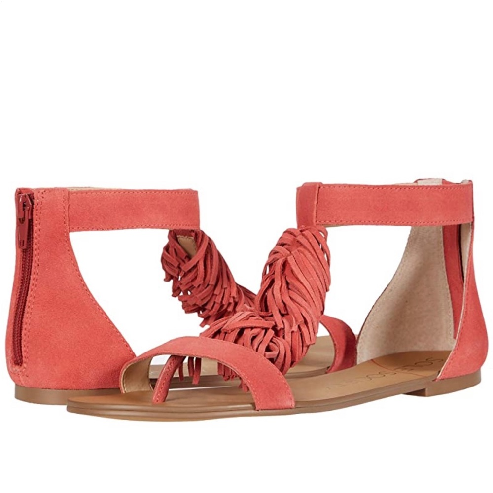 SOLE SOCIETY Koa Fringe sandal